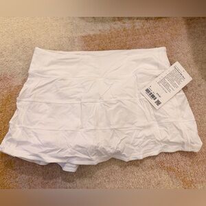 Lululemon White Tennis Skirt – Built-In Shorts – Size [Size 6] – NWT